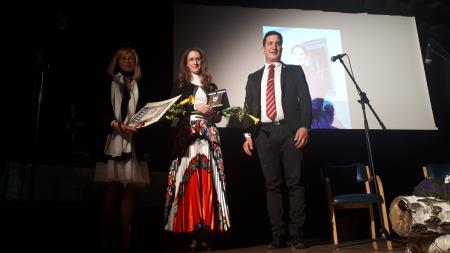 Mag. Franceska Žumer, dddr. Mira Delavec Touhami, župan Rok Roblek