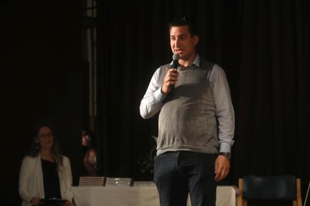 Pozdrav župana, Foto: Gorazd Kavčič, Gorenjski Glas