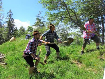 KUD Matije Valjavca Preddvor - snemanje na Kozjeku in Zaplati